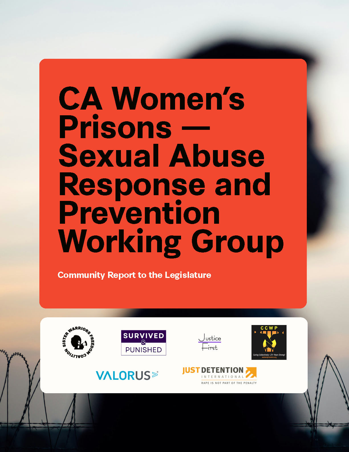 CA Women’s Prisons — Sexual Abuse Response and Prevention Working Group ...